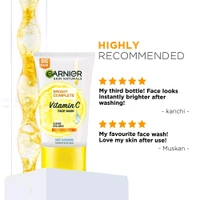 Garnier Bright Complete Face Wash 100 g