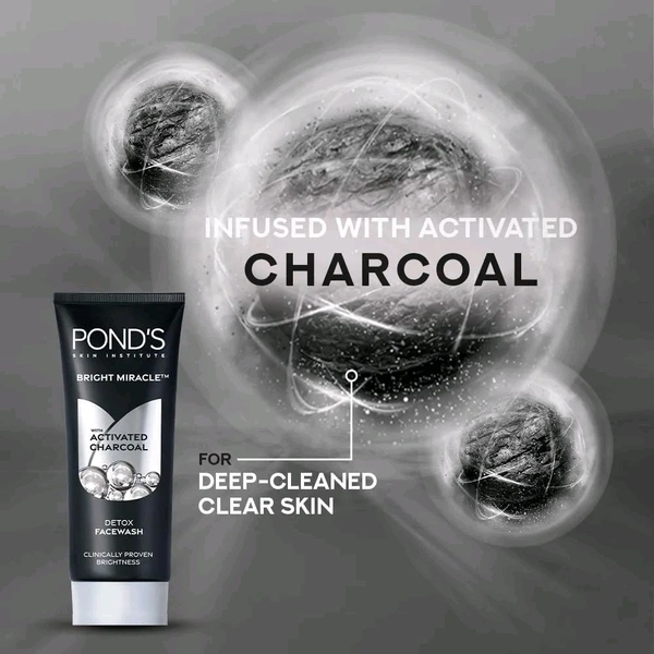 Ponds Pure Detox Anti-Pollution Purity Face Wash - 50g