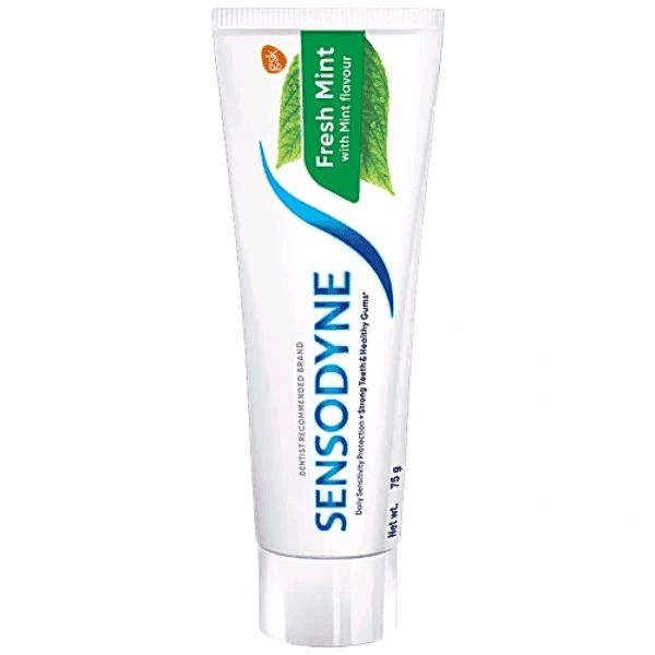 sensodyne fresh mint tooth paste - 75 gm