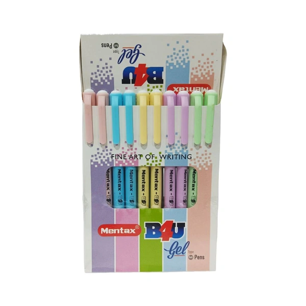 Mentax B4U Gel Type Ball Pen - ₹10