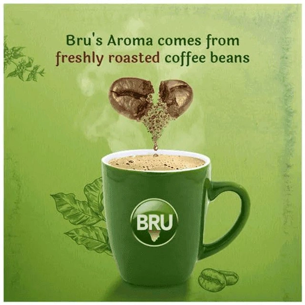 BRU Coffee Instant Coffee Sachet -₹2 (Pack Of 144)