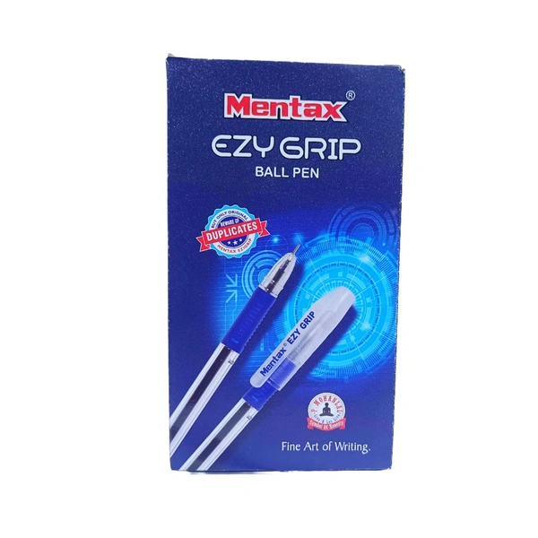 Mentax Ezy Grip Ball Pen ( Blue ) Pack Of 20