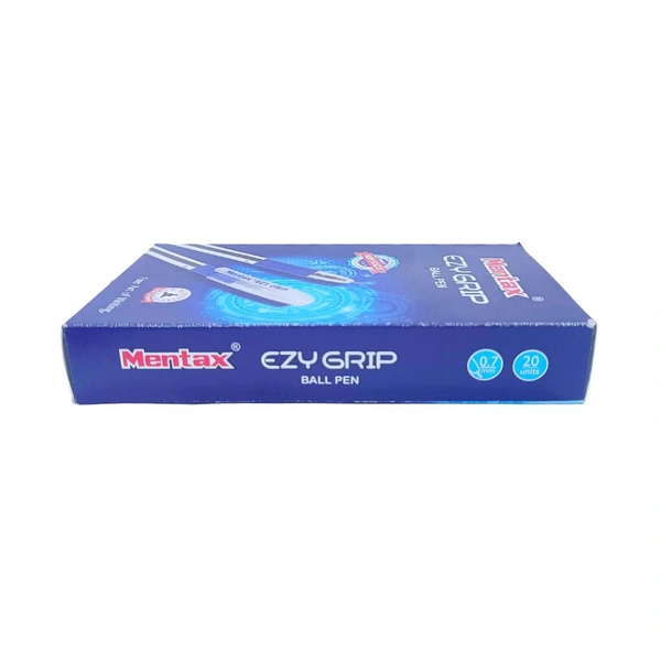Mentax Ezy Grip Ball Pen ( Blue ) Pack Of 20