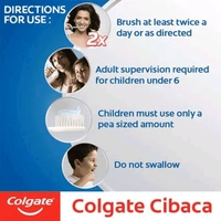 Colgate Cibaca Tooth Paste 175 gm + 1N Free Toothbrush