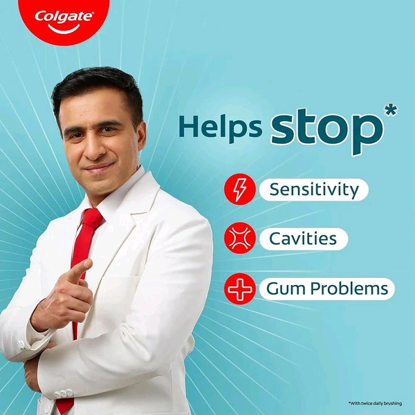 Colgate Active Salt Toothpaste, Daily Germ Protection, Pack Of 100G