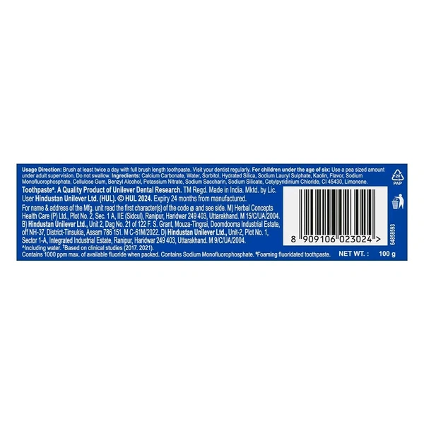 Pepsodent Germicheck 12h Germ Protection Toothpaste, 100g