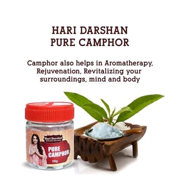 Hari Darshan Pure Camphor ( Kapoor ) - 50g Jar