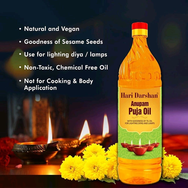 Hari Darshan Anupam Til Pooja Oil -900ml