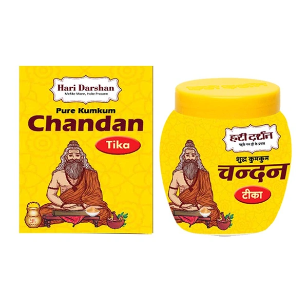 Special Kumkum Chandan Tika | Hari Darshan - 40g