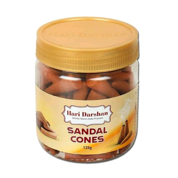 Hari Darshan Sandal Dhoop Cones - 125g