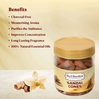 Hari Darshan Sandal Dhoop Cones - 125g