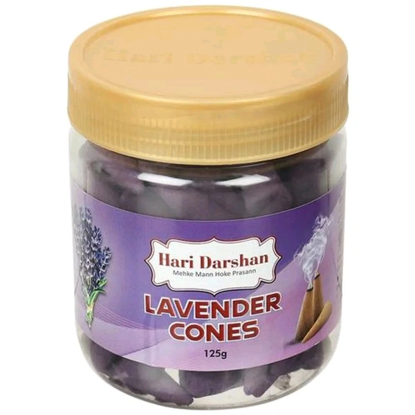 Hari Darshan Lavender Dhoop Cones - 125g