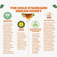 Dabur Honey - 100% Pure, World's No.1 Honey Brand (No Sugar Adulteration) - 100g