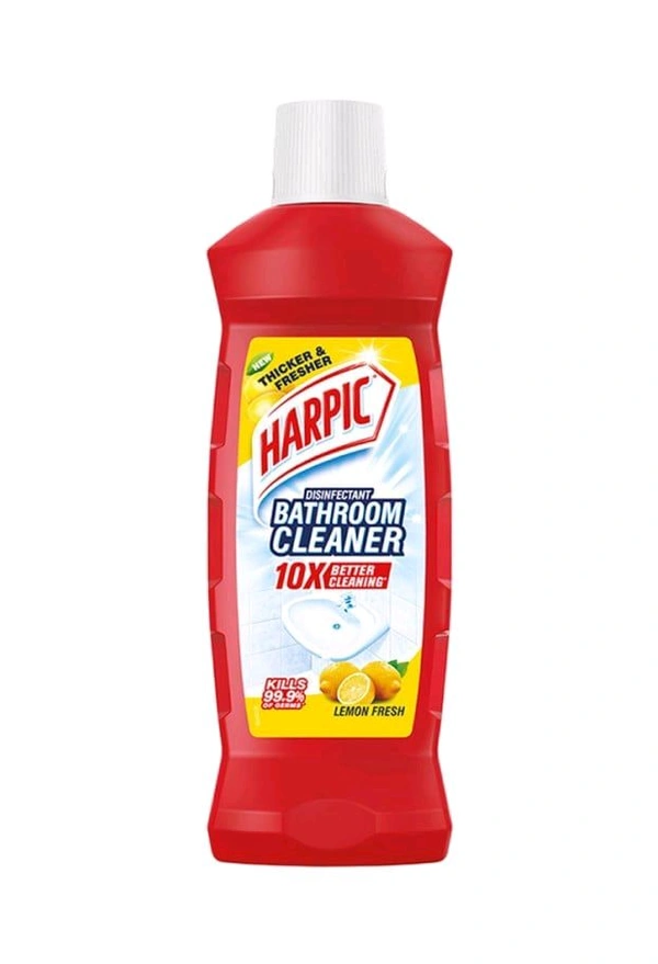 Harpic Disinfectant Liquid Bathroom Cleaner (Lemon - 500 ml)