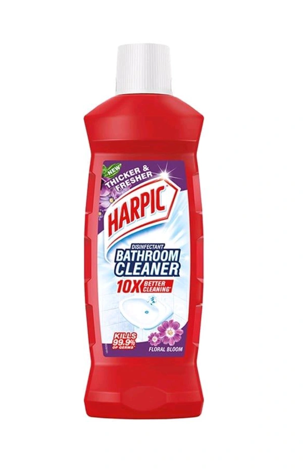 Harpic Disinfectant Liquid Bathroom Cleaner ( Floral Bloom - 250 ml)