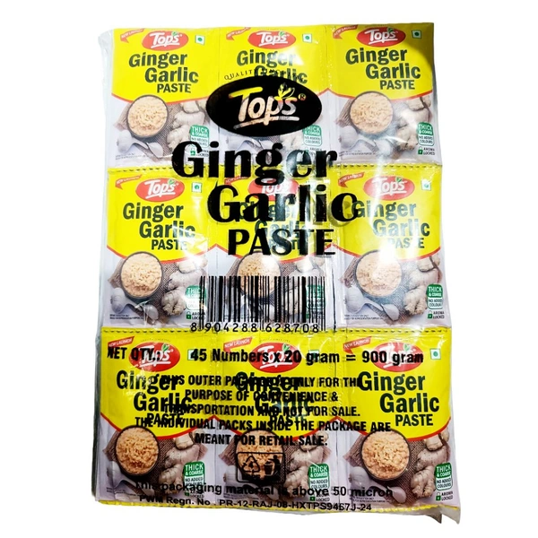 Tops Ginger Garlic Paste - ₹5 (Pack Of 45)