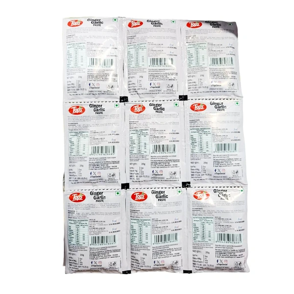 Tops Ginger Garlic Paste - ₹5 (Pack Of 45)