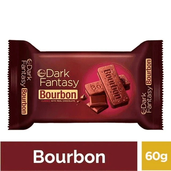 Sunfeast  Dark Fantasy Bourbon - ₹10 (Pack of 12)
