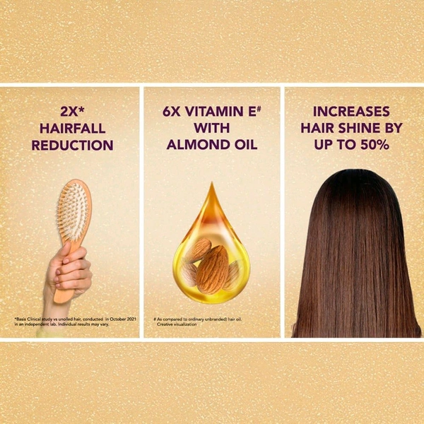 Bajaj Almond Drops Non-Sticky Hair Oil - 185 ml