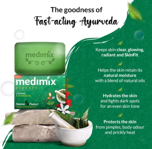 Medimix Classic Ayurvedic Soap Combo 125g × 3