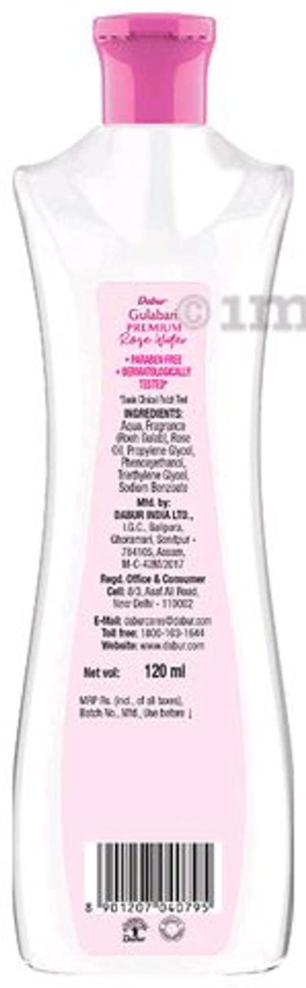 Dabur Gulabari Premium Gulab Jal - 59ml