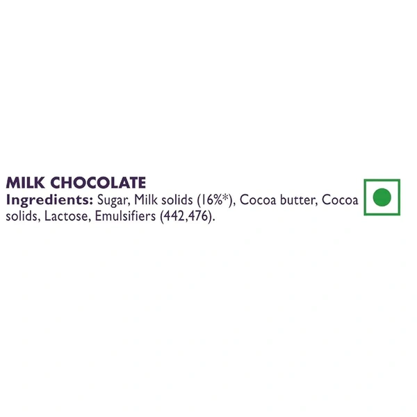 Dairy Milk Chocolate -₹5 (Pack of 72)