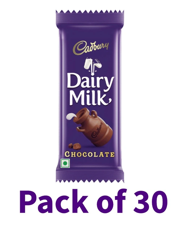 Cadbury Dairy Milk Chocolate -₹50(Pack of 30)