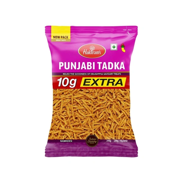 Haldirams Punjabi Tadka -200g + 10g Free