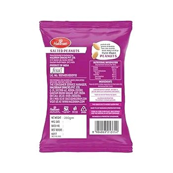 Haldirams Salted Peanuts - 200g