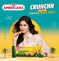 American Crunchy Coconut Cookies -₹10 (Pack Of 10)