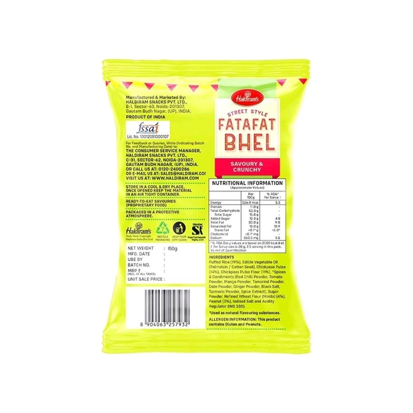 Haldirams Fatafat Bhelpuri -150g