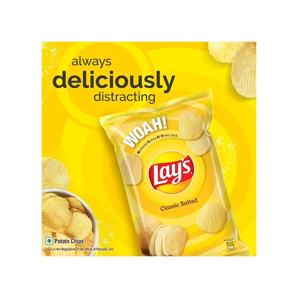 Lays Classic Salted - ₹10 (Pack Of 12)