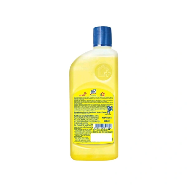 Lizol Disinfectant Surface & Floor Cleaner (Citrus) 500 ml