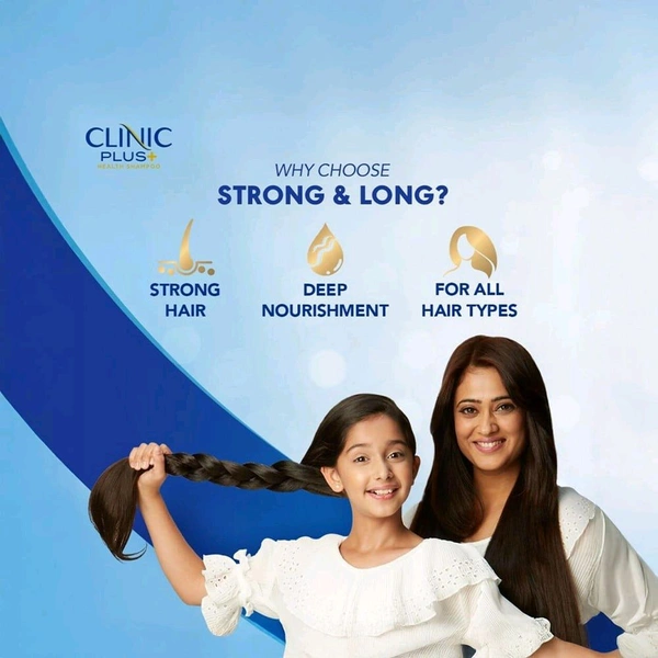Clinic Plus Strong & Long Shampoo with Milk Proteins 175ml