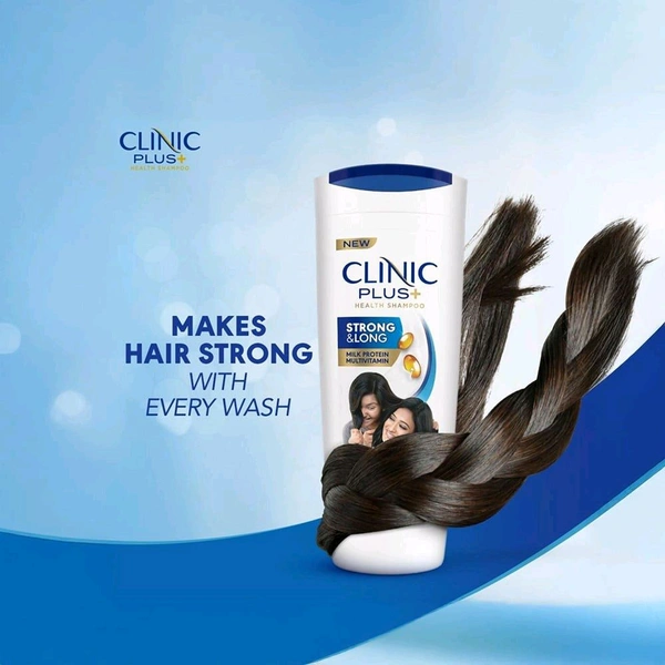 Clinic Plus Strong & Long Shampoo with Milk Proteins 175ml