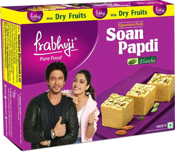 PRABHUJI PURE FOOD Soan Papdi Elaichi Box 400g