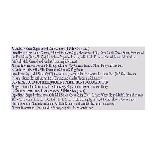 Cadbury Celebrations Assorted Chocolate Diwali Gift Pack, 49.2 g