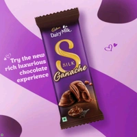 Cadbury Dairy Milk Silk Ganache Milk Chocolate Bar 54g