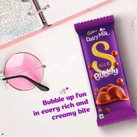 Cadbury Dairy Milk Silk Bubbly Small Milk Chocolate Bar 46g