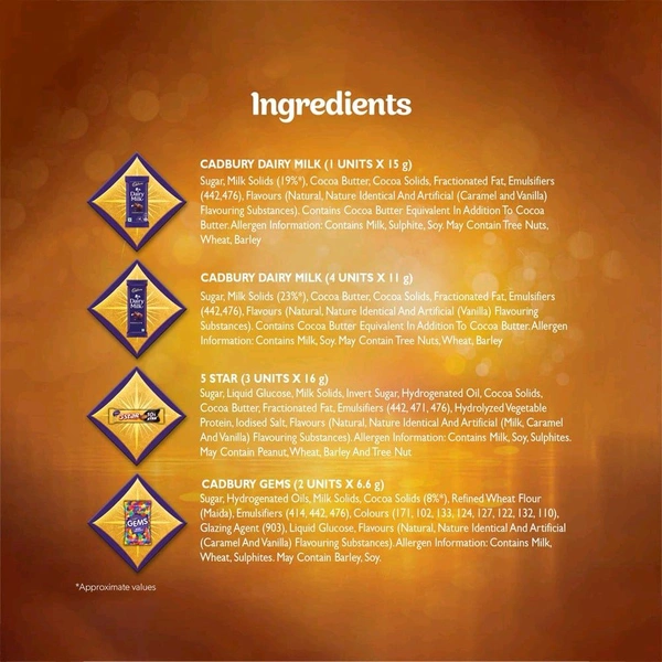 Cadbury Celebrations Assorted Diwali Chocolate Gift Pack