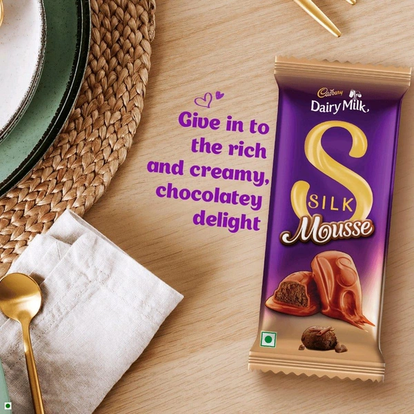 Cadbury Dairy Milk Silk Mousse Milk Chocolate Bar 48.5g