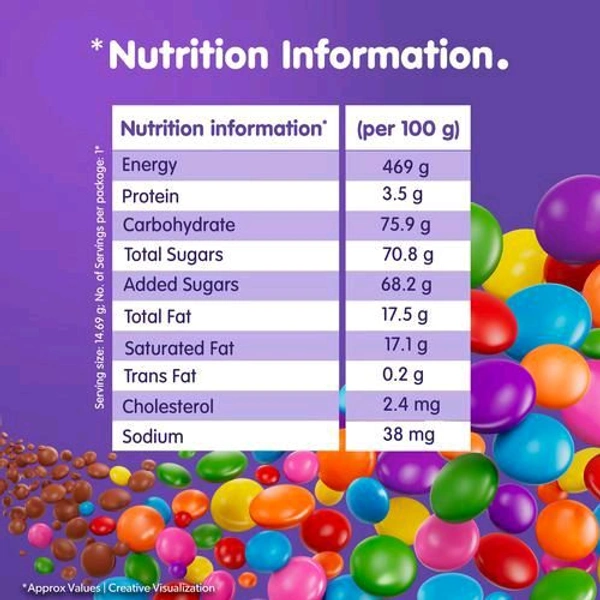 Cadbury Gems -₹10 (Pack Of 64)