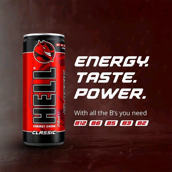 Hell Energy Drink Classic -250ml