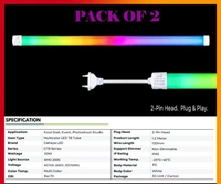 Plastic Rgb Tube Light, Multicolor