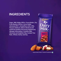 Cadbury Dairy Milk Fruit & Nut 36g