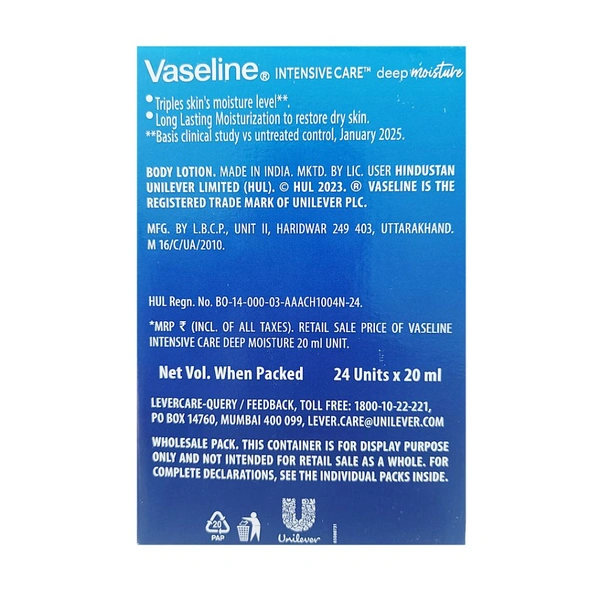 Vaseline Intensive Care Moisturizer 
