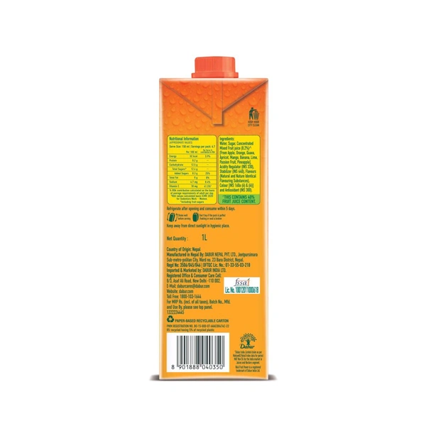 Real Fruit Power Mixed Fruit Juice 1 l