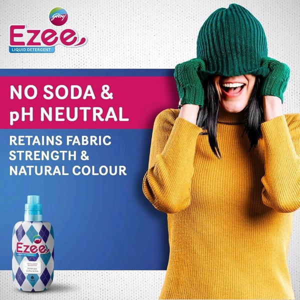 Godrej Ezee Woollen Liquid Detergent For Winterwear 250 g