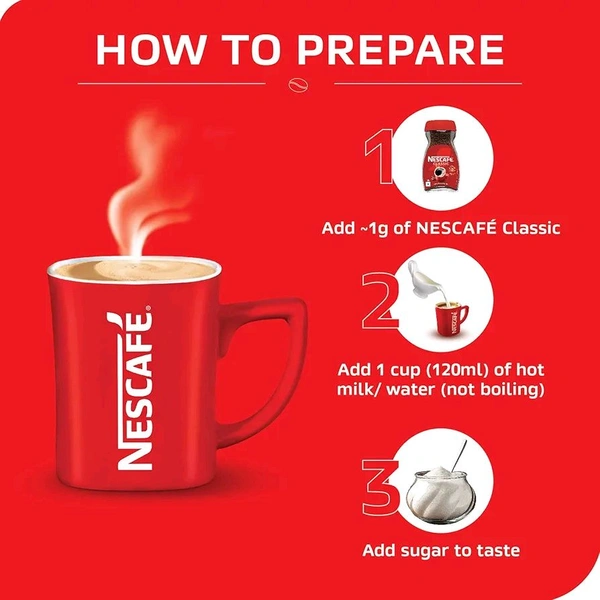 Nescafe Classic Instant Coffee Powder