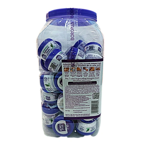 Boro Plus Ayurvedic Antiseptic Cream - ₹10 × 48N
